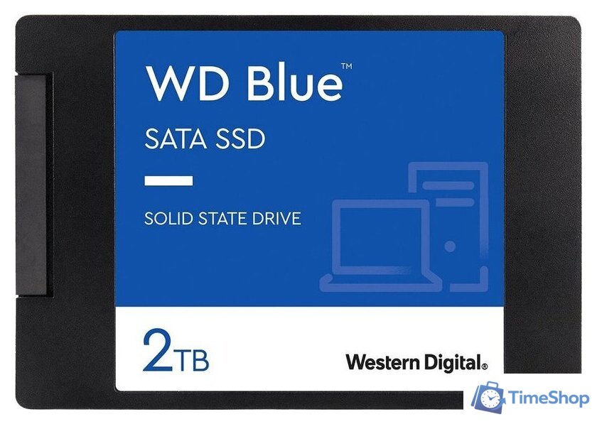 SSD WD Blue SA510 2TB WDS200T3B0A - Изображение №1 — Интернет-магазин Time-Shop