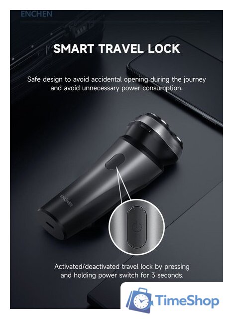 Электробритва Enchen BlackStone Max - Изображение №12 — Интернет-магазин Time-Shop