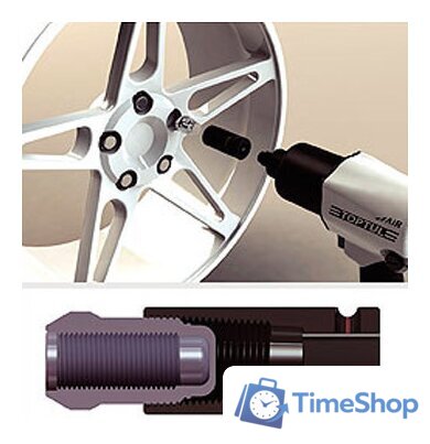 Набор головок слесарных Toptul JGAI0802 8 предметов - Изображение №2 — Интернет-магазин Time-Shop