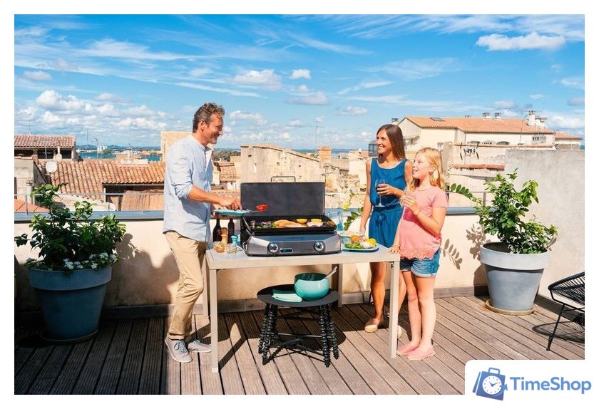 Портативный газовый гриль Campingaz Master Plancha LX - Изображение №9 — Интернет-магазин Time-Shop