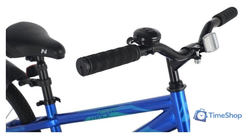 Детский велосипед Novatrack Juster 20 2023 205JUSTER.BL23 (синий) - Изображение №5 — Интернет-магазин Time-Shop