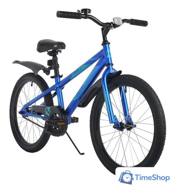 Детский велосипед Novatrack Juster 20 2023 205JUSTER.BL23 (синий) - Изображение №2 — Интернет-магазин Time-Shop