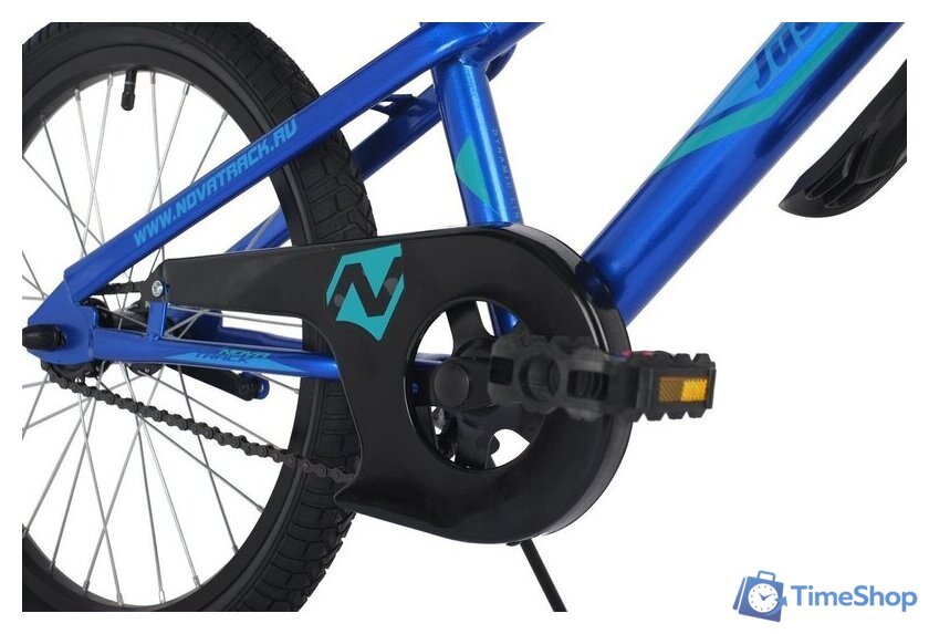 Детский велосипед Novatrack Juster 20 2023 205JUSTER.BL23 (синий) - Изображение №3 — Интернет-магазин Time-Shop
