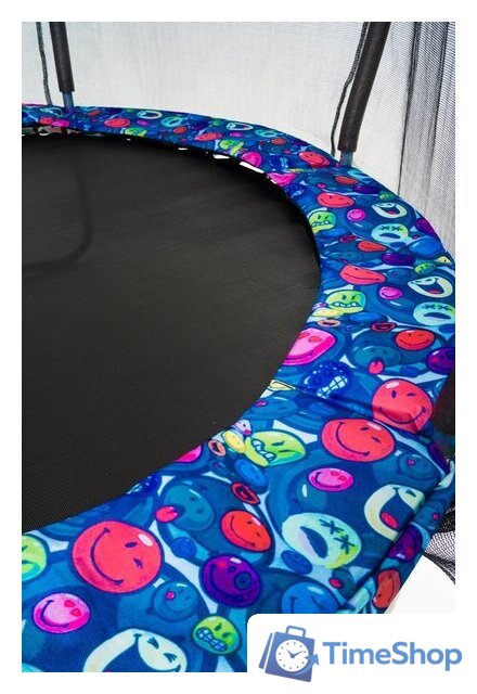 Батут Calviano Outside Master Smile 374 см - 12ft (внешняя сетка, с лестницей) - Изображение №2 — Интернет-магазин Time-Shop