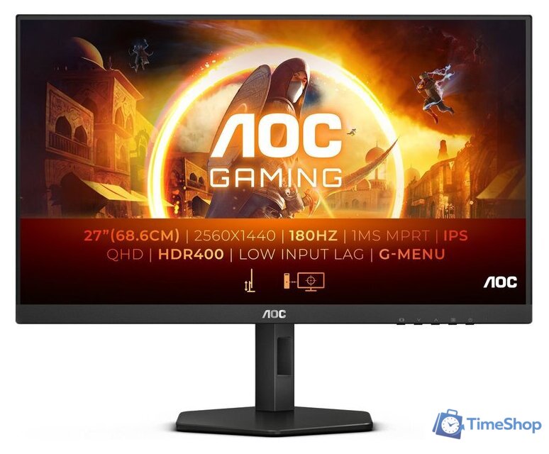 Игровой монитор AOC Gaming Q27G4X - Изображение №2 — Интернет-магазин Time-Shop