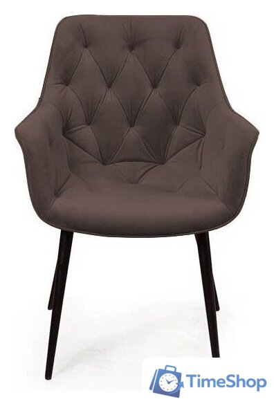 Стул с подлокотниками Ваш день Archi Barkhat 14 (графит) - Изображение №2 — Интернет-магазин Time-Shop