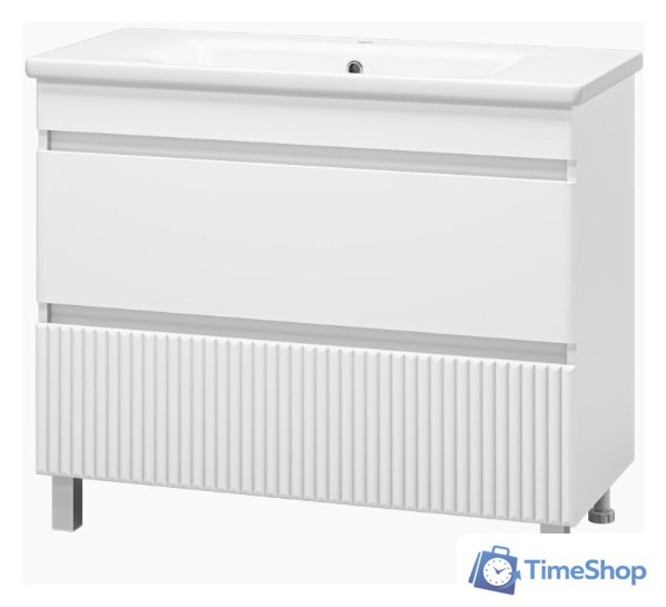  Misty Тумба под умывальник Мира 100 П-Мир-01100-012Я - Изображение №1 — Интернет-магазин Time-Shop