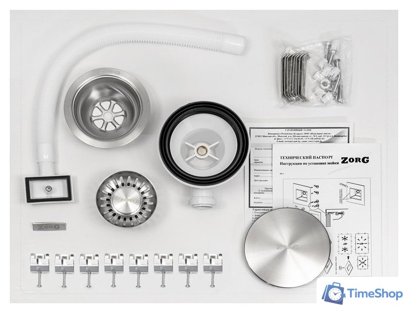 Кухонная мойка ZorG ZRN 5080 Premium L - Изображение №10 — Интернет-магазин Time-Shop