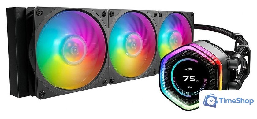 Система жидкостного охлаждения для процессора Cooler Master MasterLiquid 360 ION MLY-D36M-A24PZ-R1 - Изображение №1 — Интернет-магазин Time-Shop
