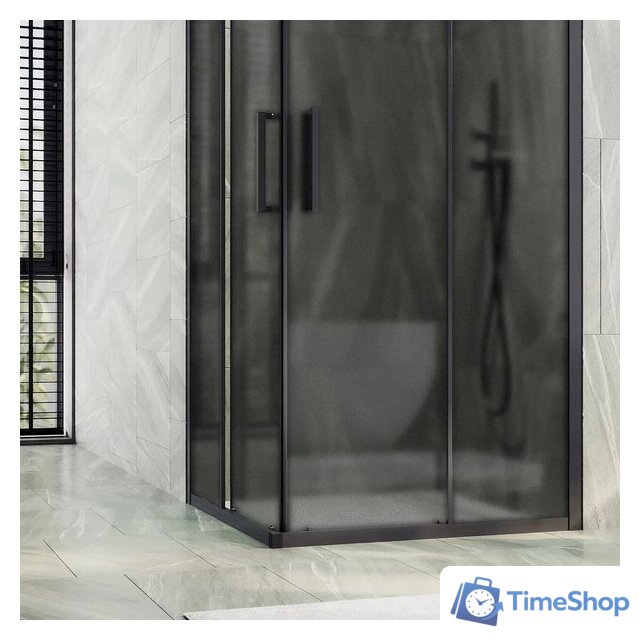 Душевой уголок MaybahGlass MGY-1331-6 (графит матовый стекло/черный) - Изображение №3 — Интернет-магазин Time-Shop