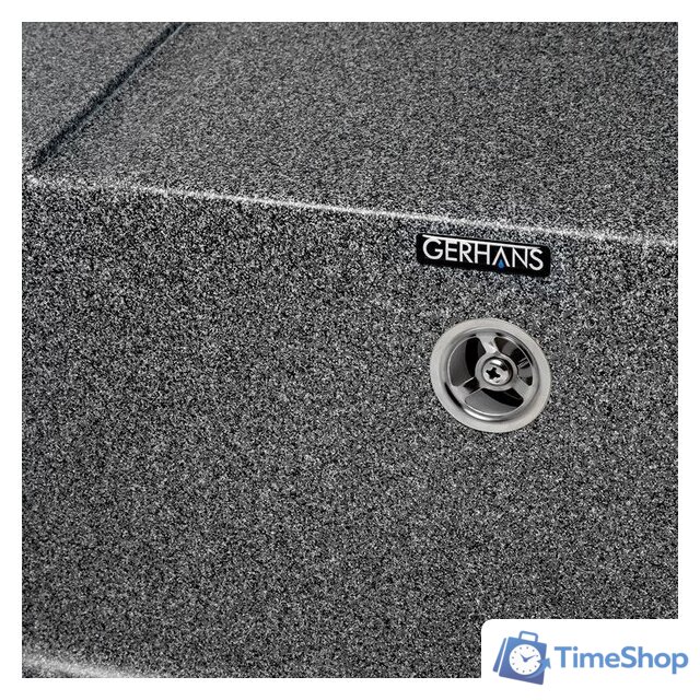 Кухонная мойка Gerhans B27 (графит) - Изображение №5 — Интернет-магазин Time-Shop