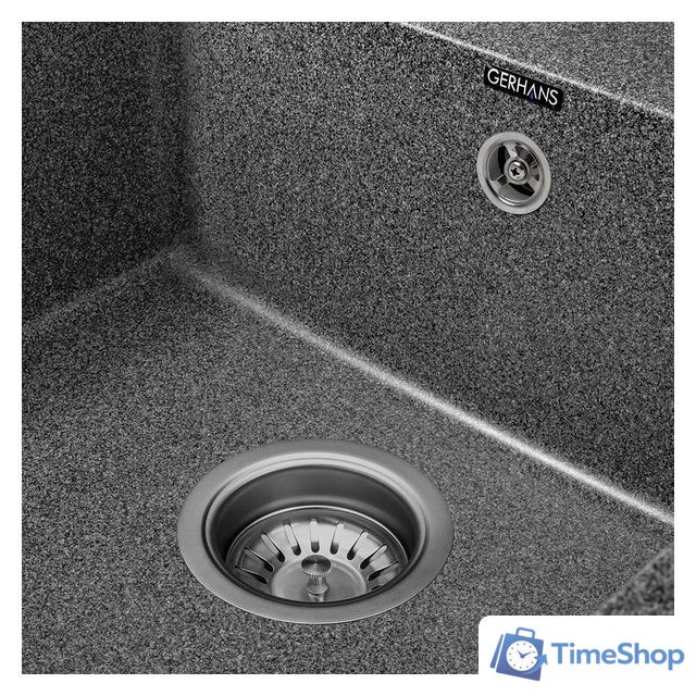 Кухонная мойка Gerhans B27 (графит) - Изображение №4 — Интернет-магазин Time-Shop