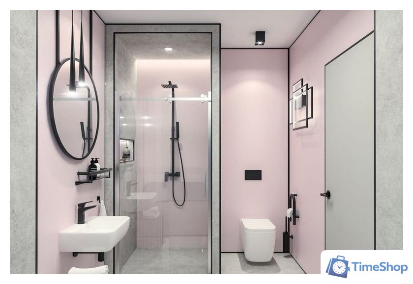 Душевая система  Deante Hiacynt Nero NAC N1QM - Изображение №2 — Интернет-магазин Time-Shop