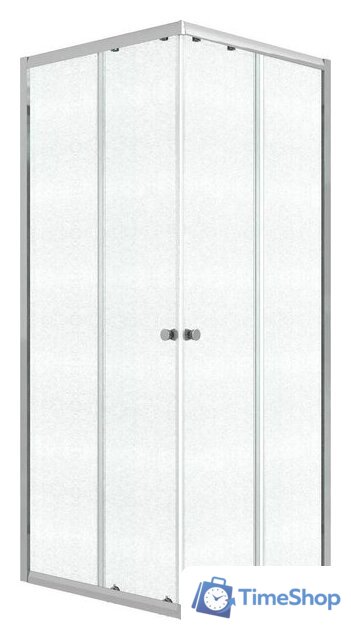 Душевой уголок Niagara Eco NG-1009-14QMT 90x90x190 (хром/стекло матовое) - Изображение №1 — Интернет-магазин Time-Shop