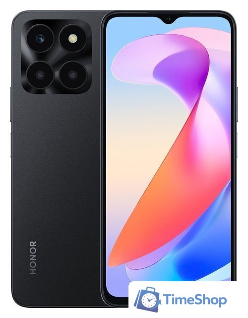 Телефон HONOR X6a 4GB/128GB международная версия (полночный черный) - Изображение №1 — Интернет-магазин Time-Shop