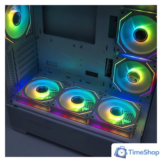 Корпус XASTRA Q500M 3ARGB-C10 (белый) - Изображение №8 — Интернет-магазин Time-Shop