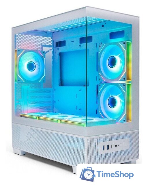 Корпус XASTRA Q500M 3ARGB-C10 (белый) - Изображение №6 — Интернет-магазин Time-Shop