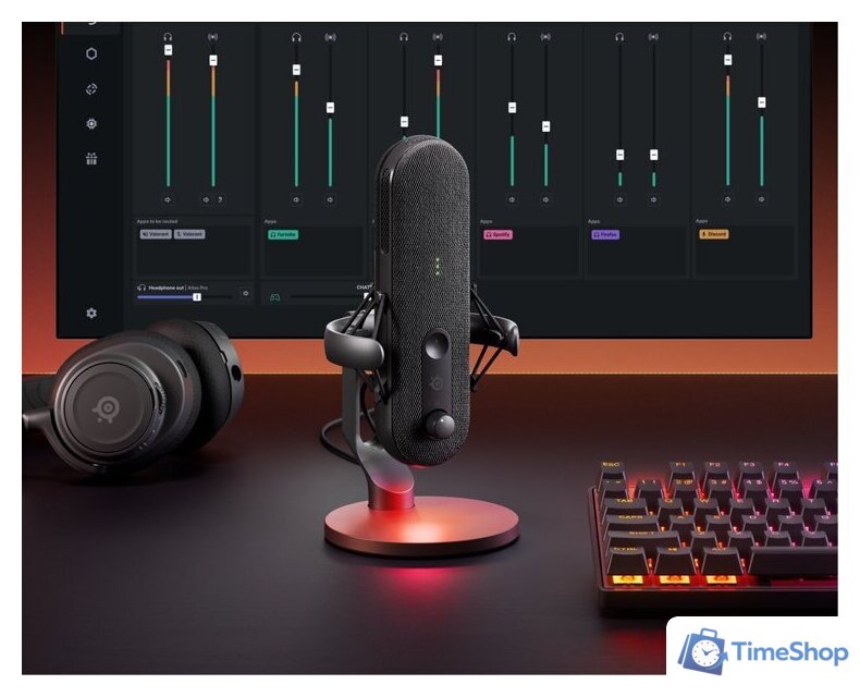 Проводной микрофон SteelSeries Alias - Изображение №2 — Интернет-магазин Time-Shop