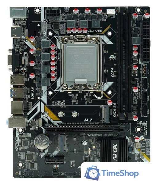 Материнская плата AFOX IH610D4-MA5-V4 - Изображение №1 — Интернет-магазин Time-Shop
