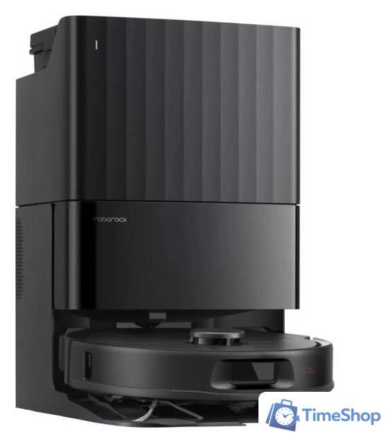 Робот-пылесос Roborock QR 798 (евровилка, с английской озвучкой, черный) - Изображение №3 — Интернет-магазин Time-Shop