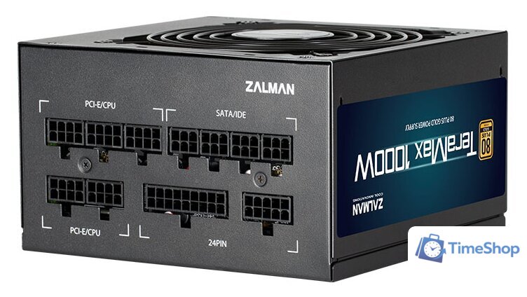 Блок питания Zalman TeraMax 1200W ZM1200-TMX - Изображение №1 — Интернет-магазин Time-Shop