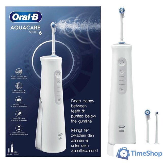 Ирригатор  Oral-B Aquacare Pro Expert Series 6 MDH20.036.3 - Изображение №1 — Интернет-магазин Time-Shop