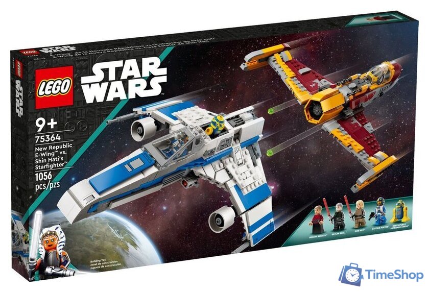 Конструктор LEGO Star Wars 75364 Истребитель E-wing против истребителя Шин Хати - Изображение №1 — Интернет-магазин Time-Shop