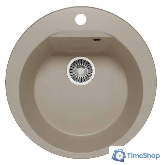 Кухонная мойка Polygran Atol-520 (серый 14) - Изображение №1 — Интернет-магазин Time-Shop