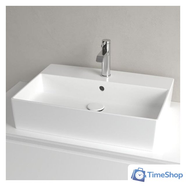 Умывальник Villeroy & Boch Memento 2.0 4A0760Rw - Изображение №3 — Интернет-магазин Time-Shop