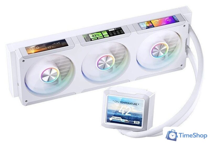 Система жидкостного охлаждения для процессора Jonsbo TF3-360SCW (белый) - Изображение №1 — Интернет-магазин Time-Shop