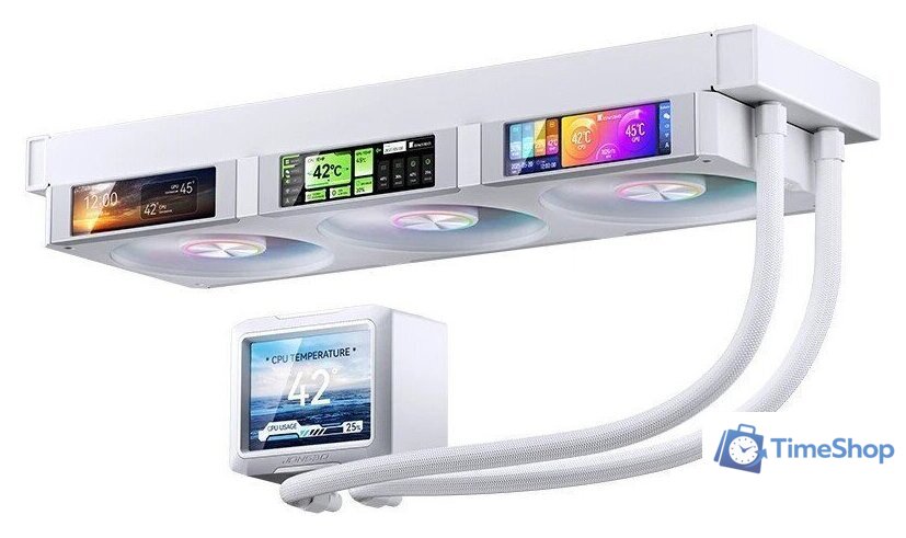 Система жидкостного охлаждения для процессора Jonsbo TF3-360SCW (белый) - Изображение №2 — Интернет-магазин Time-Shop