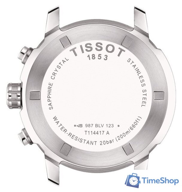 Наручные часы Tissot Prc 200 Chronograph T114.417.11.057.00 - Изображение №5 — Интернет-магазин Time-Shop
