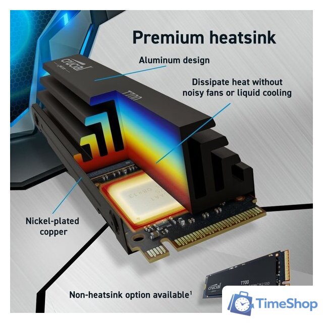 SSD Crucial T700 2TB CT2000T700SSD3 - Изображение №3 — Интернет-магазин Time-Shop