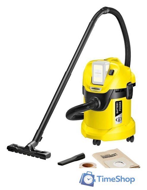 Пылесос Karcher WD 3 Battery 1.629-910.0 - Изображение №1 — Интернет-магазин Time-Shop