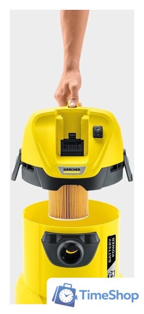 Пылесос Karcher WD 3 Battery 1.629-910.0 - Изображение №3 — Интернет-магазин Time-Shop