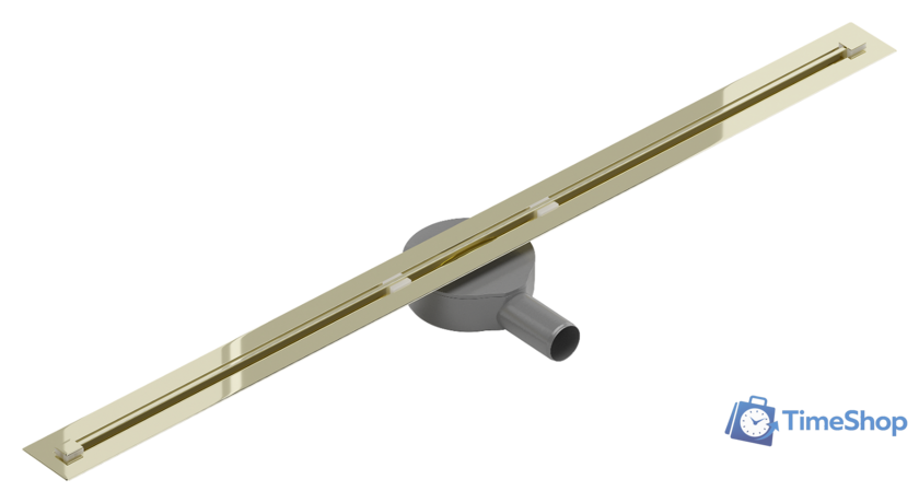 Трап/канал Mexen Flat 360 Super Slim Gold 1551090 - Изображение №5 — Интернет-магазин Time-Shop