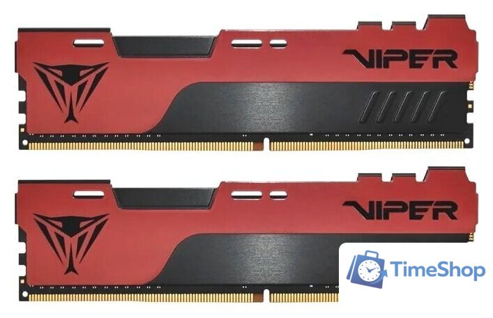 Оперативная память Patriot Viper Elite II 2x32ГБ DDR4 4000 МГц PVE2464G400C0K - Изображение №1 — Интернет-магазин Time-Shop