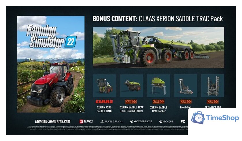  Farming Simulator 2022 (EU Pack) для PlayStation 5 - Изображение №4 — Интернет-магазин Time-Shop