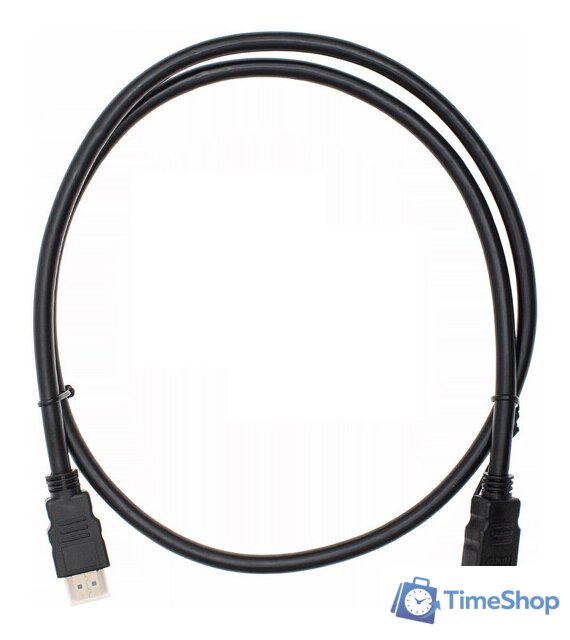 Кабель CACTUS HDMI - HDMI CS-HDMI.1.4-1 (1 м, черный) - Изображение №3 — Интернет-магазин Time-Shop
