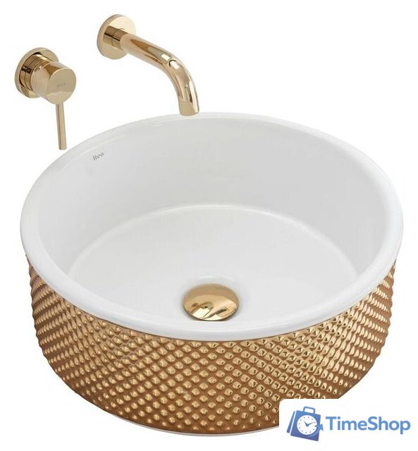 Умывальник Rea Helen (белое золото) - Изображение №1 — Интернет-магазин Time-Shop