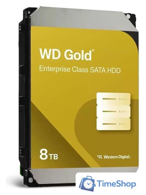 Жесткий диск WD Gold 8TB WD8005FRYZ - Изображение №2 — Интернет-магазин Time-Shop