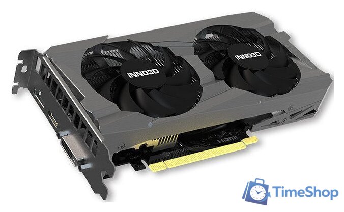 Видеокарта Inno3D GeForce RTX 3050 Twin X2 6GB N30502-06D6-1711VA60 - Изображение №1 — Интернет-магазин Time-Shop