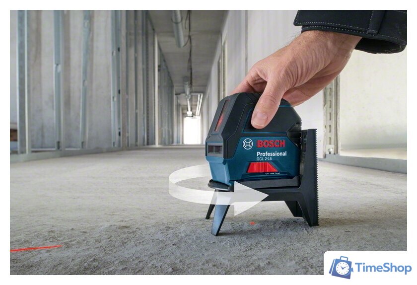 Лазерный нивелир Bosch GCL 2-15 Professional [0601066E02] - Изображение №4 — Интернет-магазин Time-Shop
