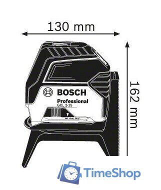 Лазерный нивелир Bosch GCL 2-15 Professional [0601066E02] - Изображение №5 — Интернет-магазин Time-Shop
