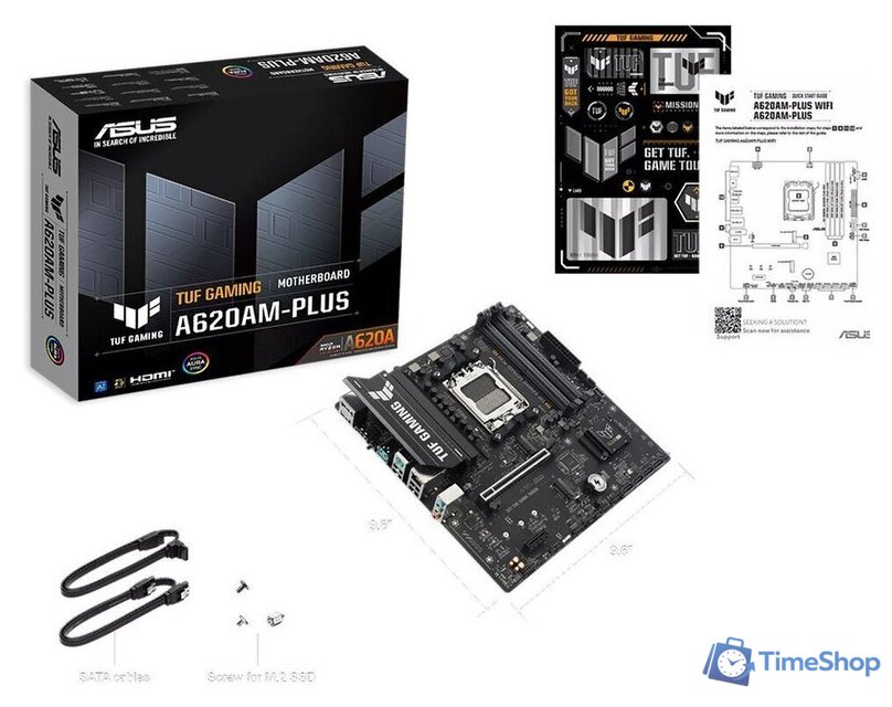 Материнская плата ASUS TUF Gaming A620AM-Plus - Изображение №7 — Интернет-магазин Time-Shop