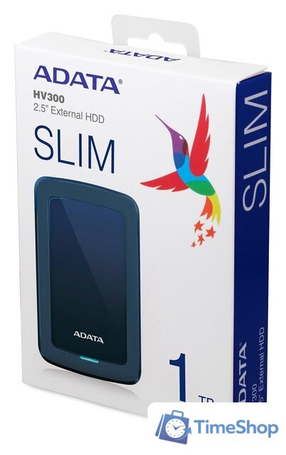 Внешний накопитель ADATA HV300 AHV300-2TU31-CBL 2TB (синий) - Изображение №6 — Интернет-магазин Time-Shop