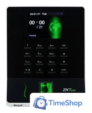 Биометрический терминал ZKTeco WL20 (черный) - Изображение №1 — Интернет-магазин Time-Shop