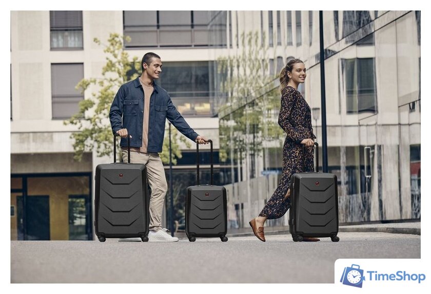 Чемодан-спиннер Wenger Prymo 612537 (черный) - Изображение №10 — Интернет-магазин Time-Shop