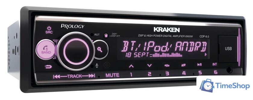 USB-магнитола Prology CDP-8.0 Kraken - Изображение №2 — Интернет-магазин Time-Shop