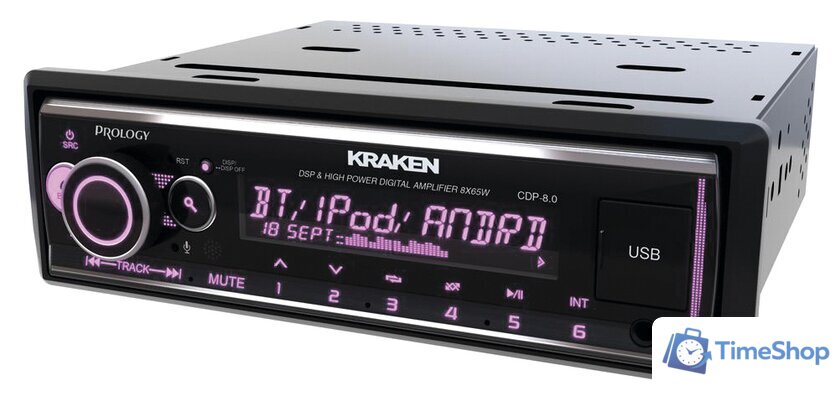 USB-магнитола Prology CDP-8.0 Kraken - Изображение №6 — Интернет-магазин Time-Shop